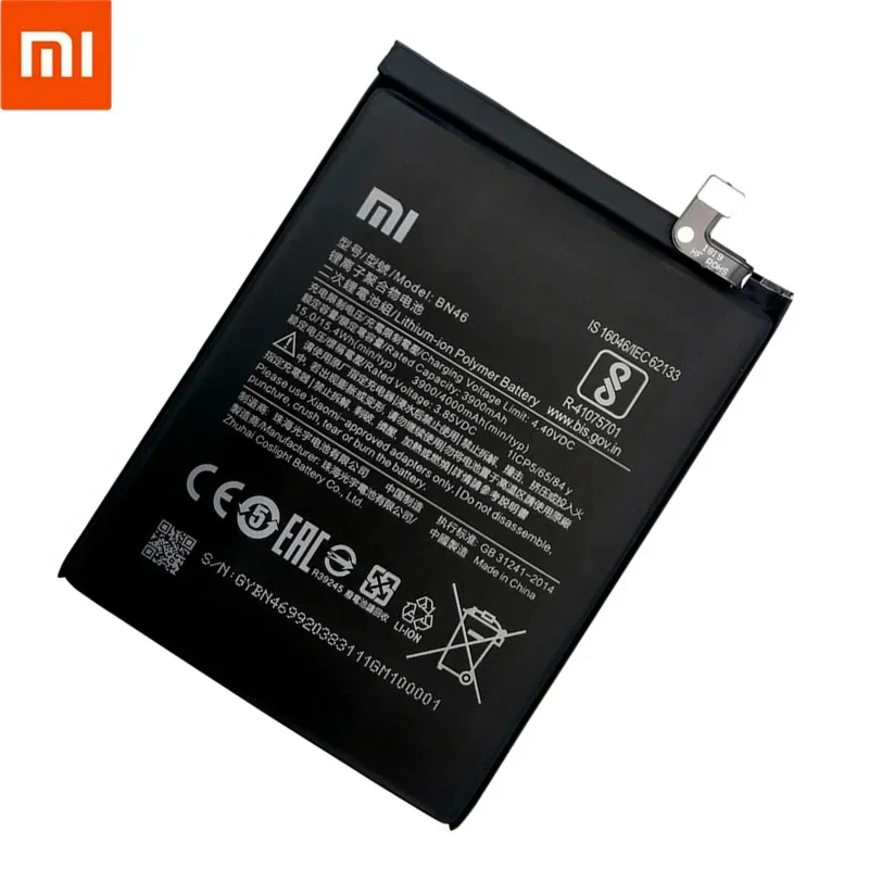 100% original bn46 substituição 4000mah bateria para xiaomi redmi 7 note8 note 8 8t bateria do telefone bateria akku ferramentas gratuitas