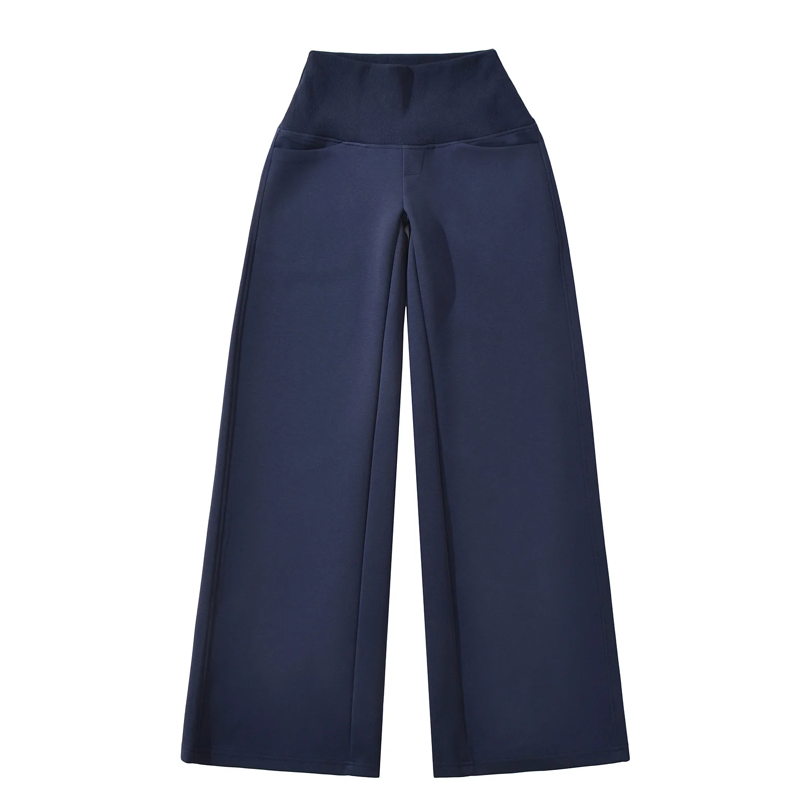 American Sle Hot Girl taille basse jambe large pantalons décontractés femmes été coupe ample rue Sle longue coupe droite pantalon