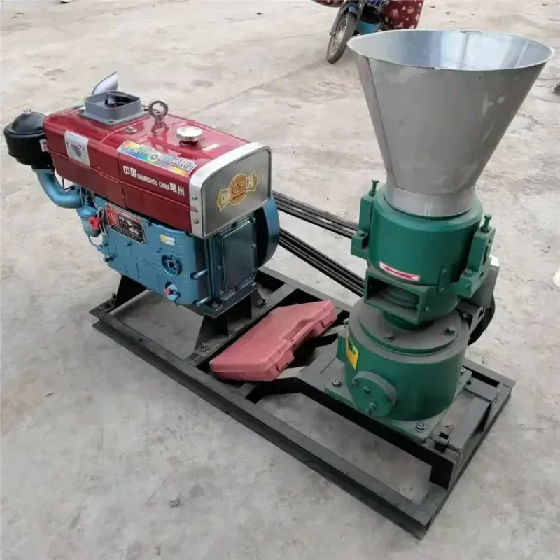 Small 125 Type Livestock Breeding Feed MachineFeed Pellet Machine  Chicken and Duck Granulator Small Granulator