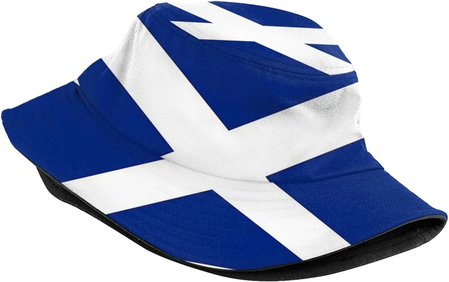 Scotland Flag Bucket Hats Fashion Sun Cap Packable Outdoor Scottish Fisherman Hat for Women and Men