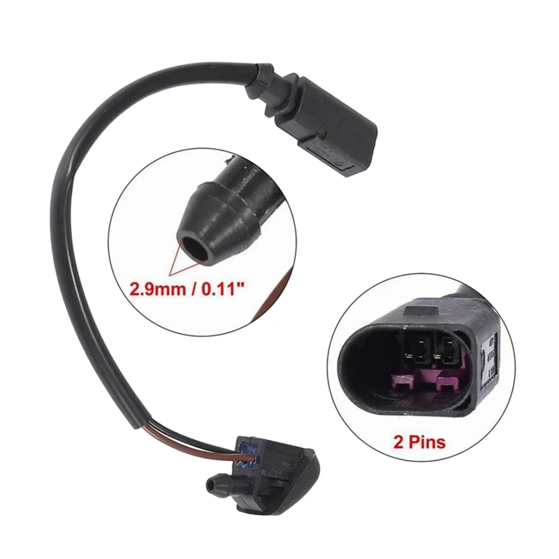 

Firmly Car Windshield Windscreen Washer Nozzle Jet 5J0955986 For VW Polo 6N Skoda Fabia Octavia Roomster 1996-2015