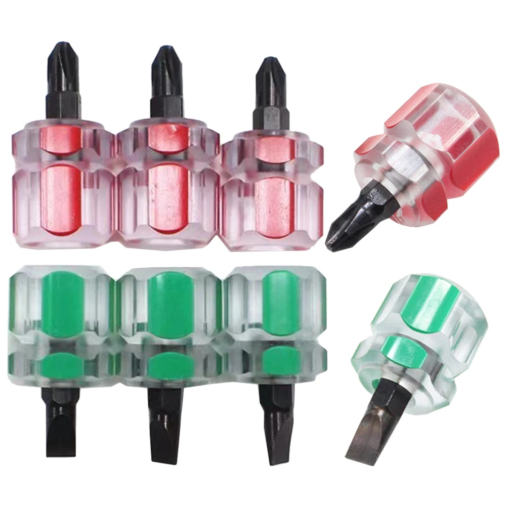 

8 Pcs Screwdriver Set Mini Hand Screwdrivers Thumb Small Metal Pocket Tiny Precision