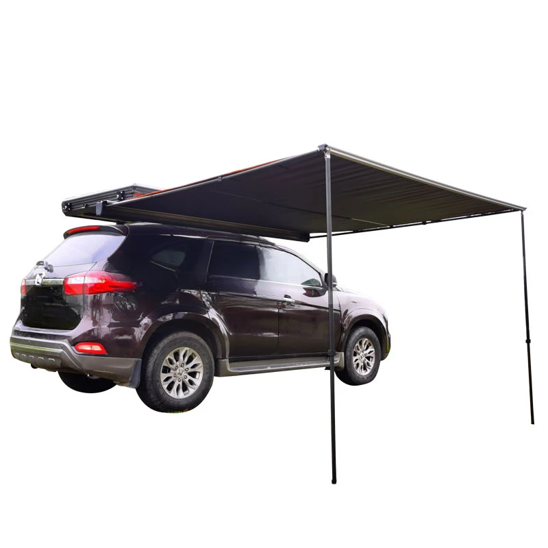 Detachable Car Side Awning 180 Degree Hard Shell Awning Roof Top Tent Base