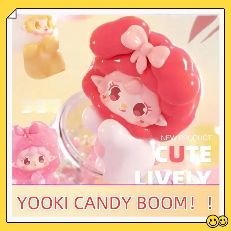 

Подлинная YOOKI кислородная гармата с сахарным покрытием, слепая коробка, милые гранулы, кукла ручной работы, милый орнамент, подарок, модная игрушка