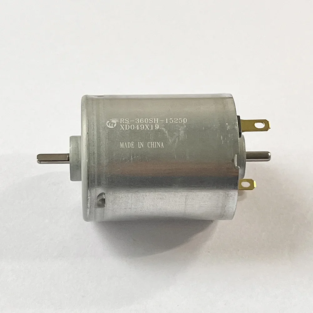 Micro 28mm MABUCHI RS-360SH-15250  12V-24V 14300RPM High Speed Dual Shaft DC Motor for Sweeper Robot Cleaner Home Appliance