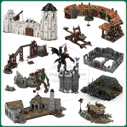 UCS Rings Collections Middle Earth Lord Moc Building Blocks Scene Technology Bricks Kits Display Model Construction Xmas Toys
