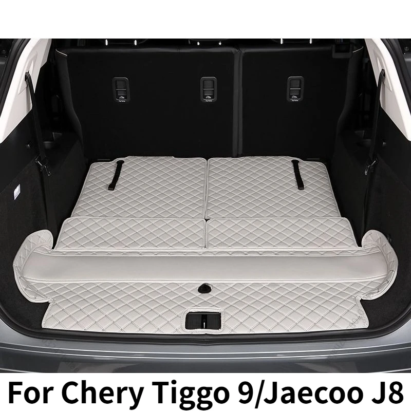 Wytrzymała Mata Bagażnika Dywaniki Ochronne Jednolita Podkładka Tylna Wewnętrzna Specjalne Akcesoria Do Chery Tiggo 9/Jaecoo J8 2024 2025 2026 — 2