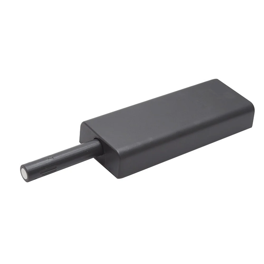 For Kitchen Cabinets Black Gray Automatic Door Closer Automatic Door Closer Smooth Automatic Closing Compact Design 1mm Gap