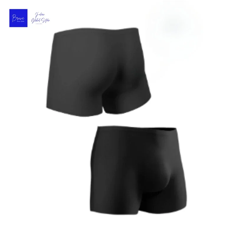 1pc Sexy Men's Underwear, Cool and Charming Stretchy, Close Fitting Men's Underwear Solid Color Breathable Seamless Men's Boxer
