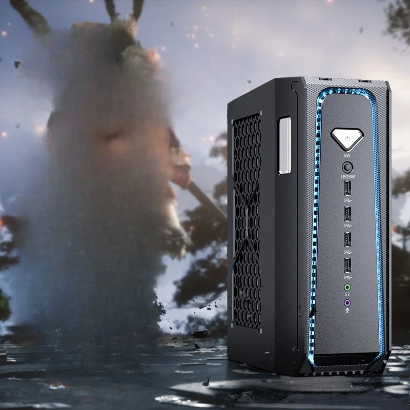

Water-cooled independent display host 14th generation i9-14900KF computer minipc desktop graphics card cooling game computer