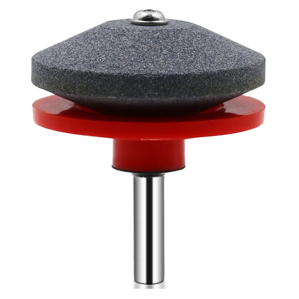 Grinding Wheel Sharpener Lawnmower Sharpener Brown Corundum Easy-to-use Design Garden Maintenance Garden Tools