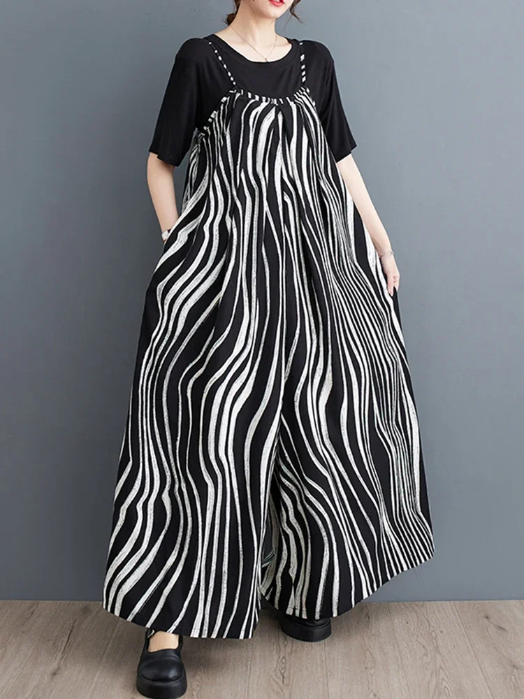 XITAO مخطط طباعة حللا فضفاضة جيب السباغيتي حزام عادية جديدة كل مباراة مزاجه امرأة الصيف حللا ZMY1272