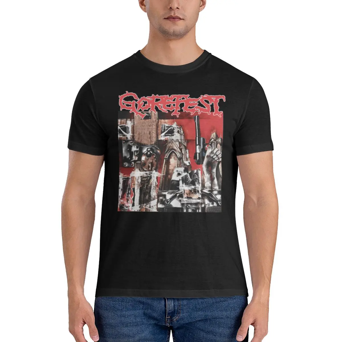 Gorefest False T shirt Cotton For men Women All Size S 4XL YA190 long or short sleeves