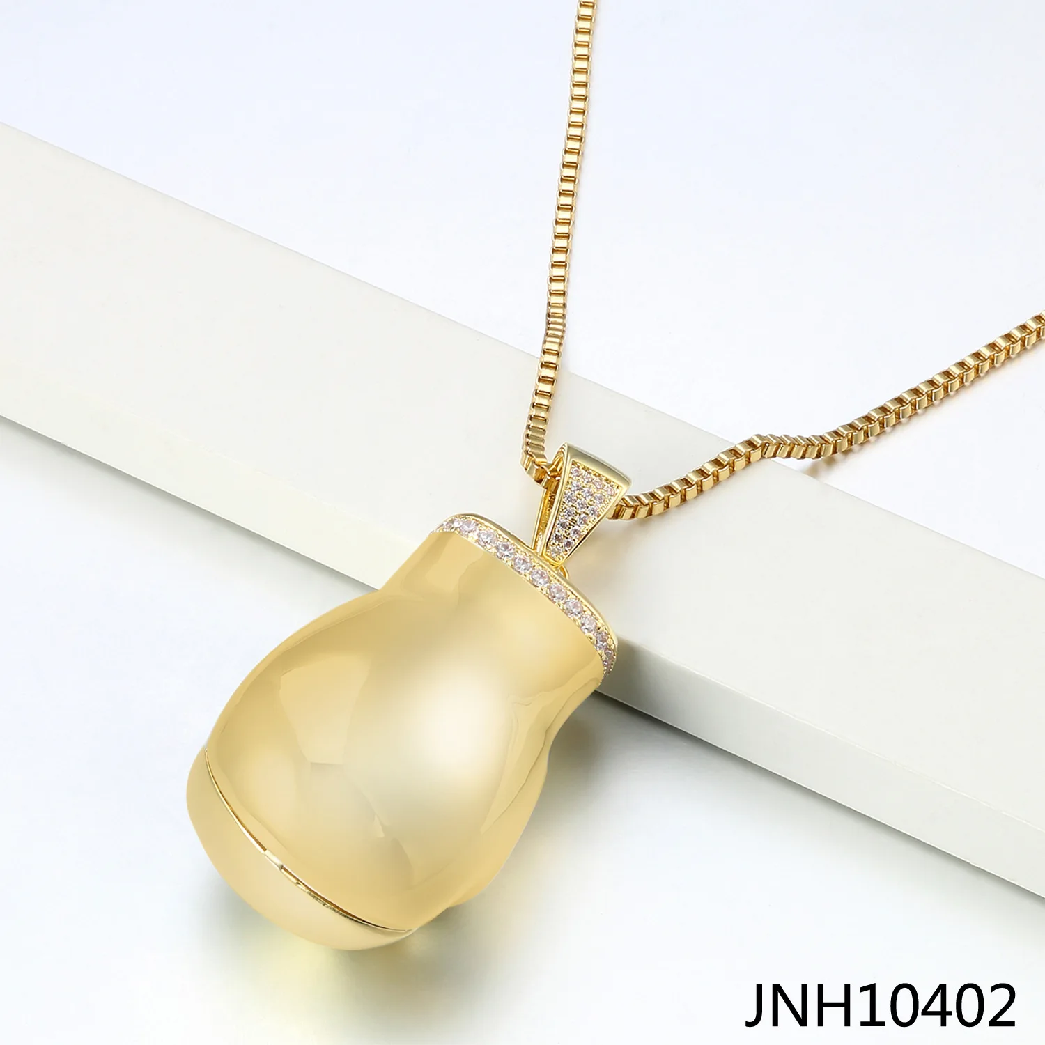 Big Hip Hop Pendants Boxing Gloves Pendants Hip-hop Necklaces  Gold-plated Fashion Jewelry for Men and Women