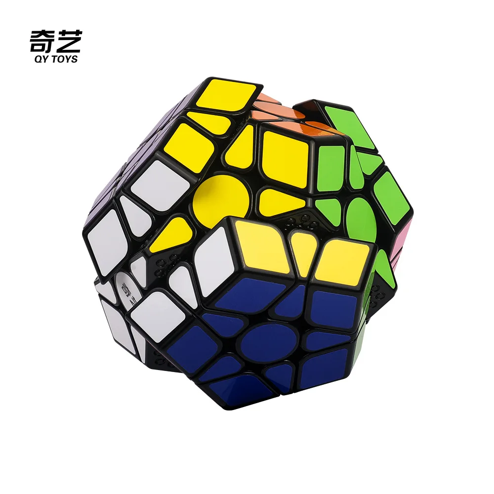QIYI Megaminxeds Cube 3x3 بدون ملصقات احترافية سرعة مكعبات سحرية Puzzle12-Sides ألعاب تعليمية للأطفال الصغار #5