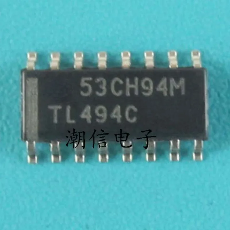 10PCS/LOT NEW ORIGINAL The pulse width modulation control circuit of TL494C TL494CDR TL494I voltage regulator SOP-16