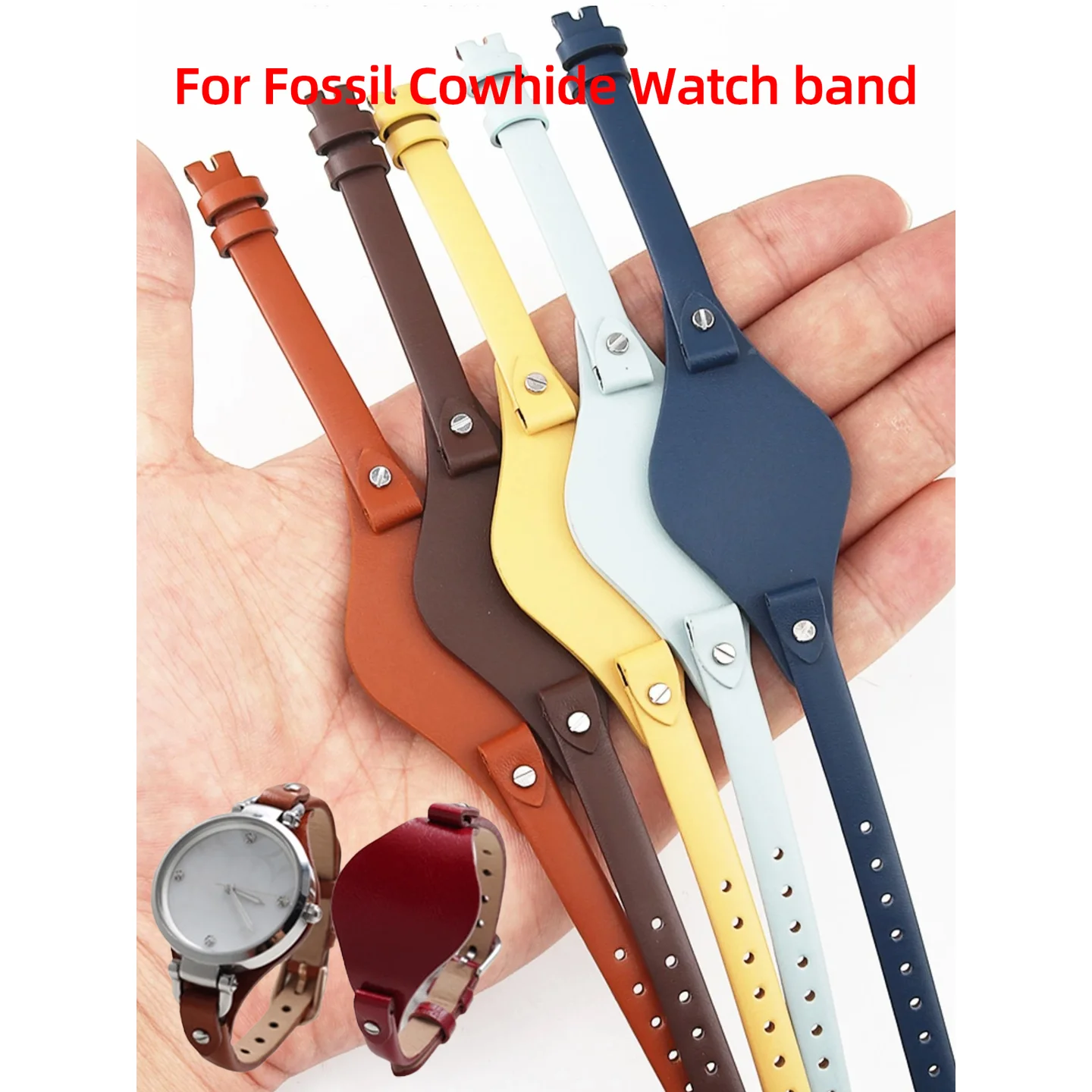 pulseira-de-couro-genuino-de-8mm-para-fossil-es3060-es3262-es3565-es2830-3077-3060-4176-pulseira-de-relogio-macia-a-prova-d'agua-com-almofada