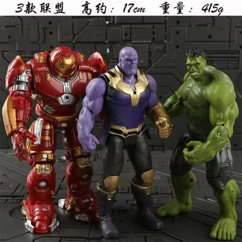 كاريكاتير المنتقمون هيرو جودز، الرجل الحديدي، الرجل العنكبوت، هالك، نموذج تزيين سطح المكتب، ألعاب الأطفال، هدايا عيد الميلاد. #4