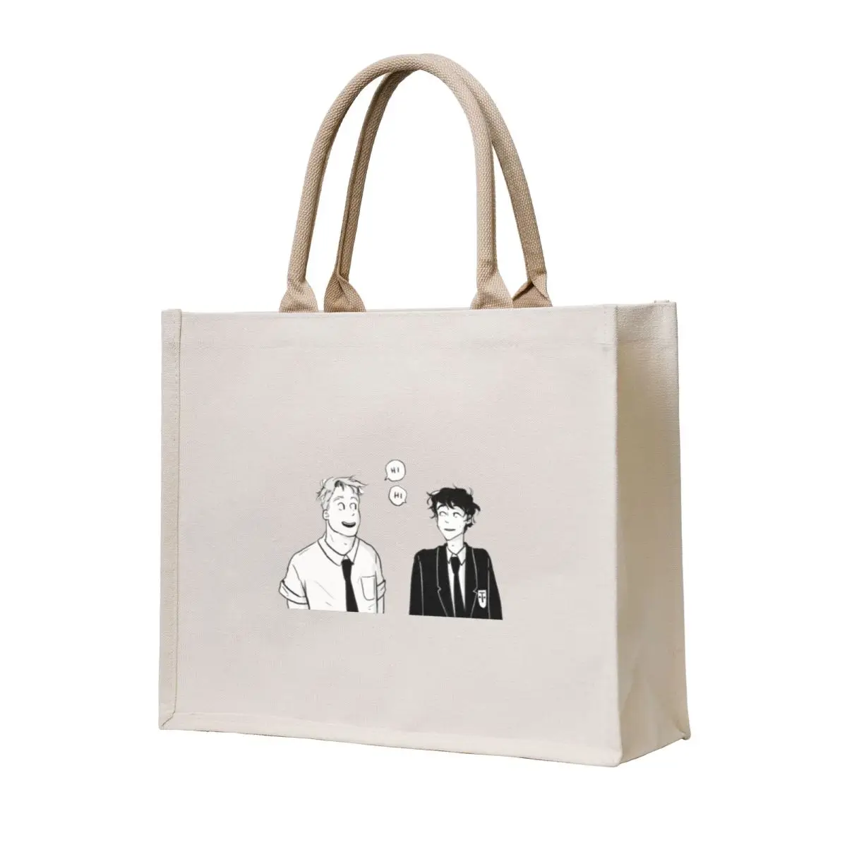 

heartstopper Tote Bag reusable shopping bag tote bag men Reusable bags eco folding
