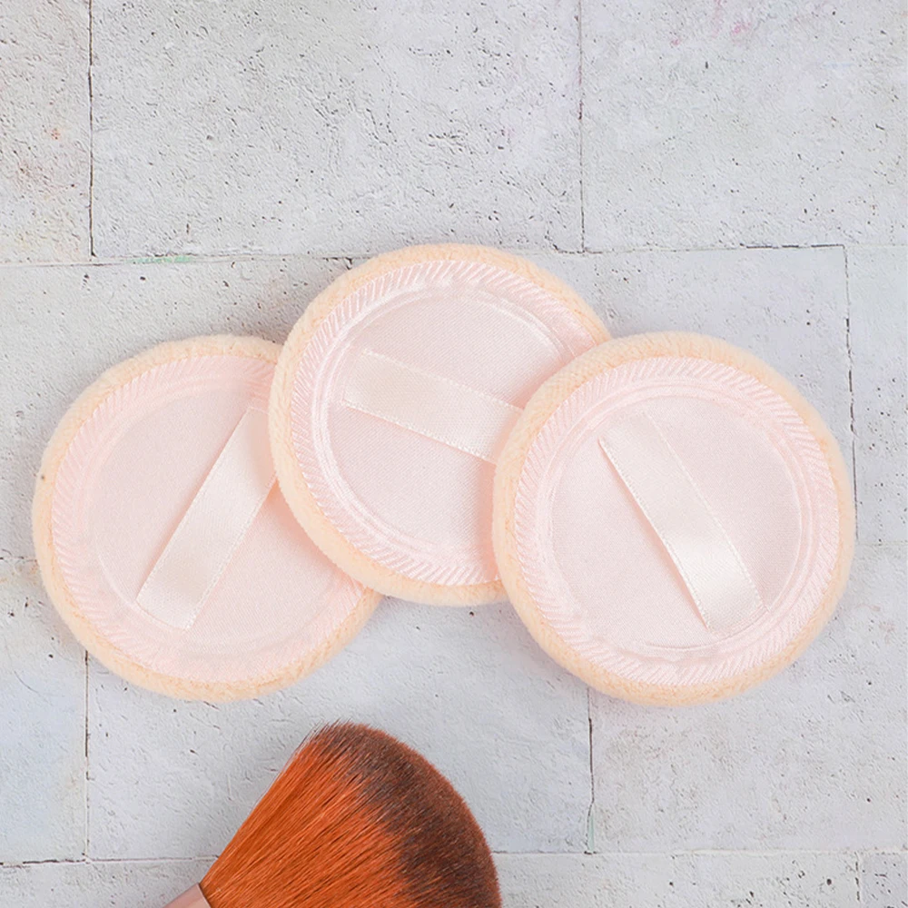 5pcs 여성 뷰티 페이셜 페이스 바디 파우더 퍼프 화장품 뷰티 메이크업 파운데이션 소프트 스폰지 소녀 레이디 선물 뷰티 메이크업 도구