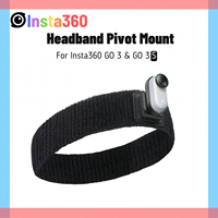 Insta360 GO 3S Headband Pivot Mount 90° Tilt 360° Rotatable Sports POV Clip For Insta 360 GO 3 GO3S Original Accessories