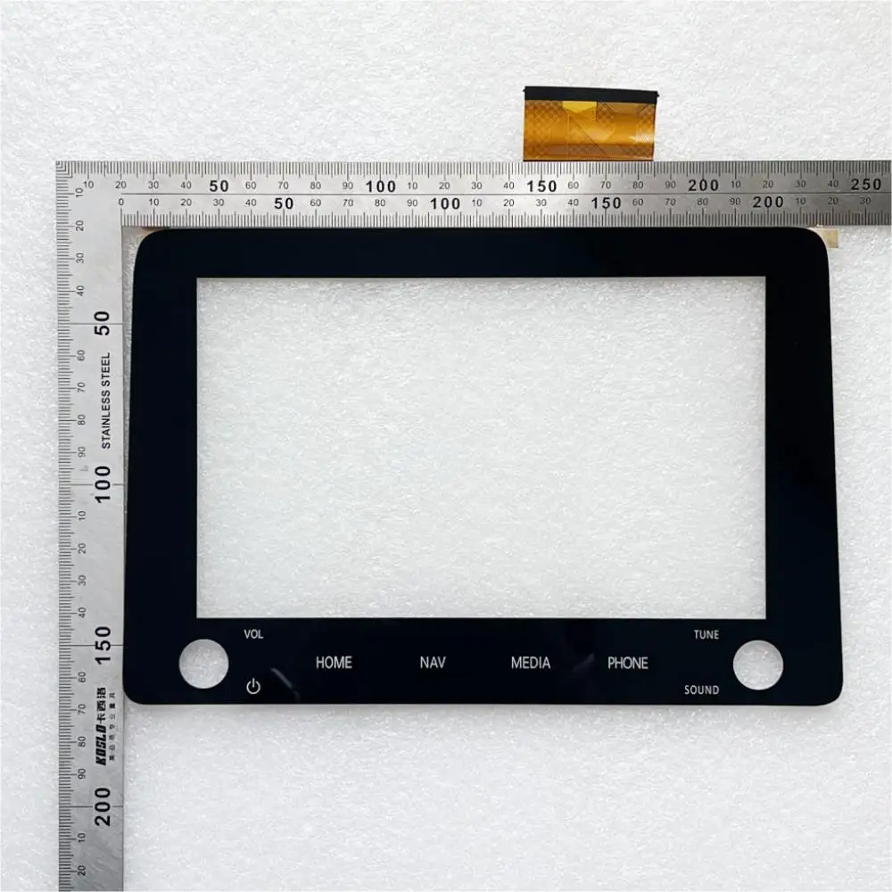 New Glass Touch Screen Panel Digitizer Lens Sensor For Mitsubishi eclipse cross 2021-2024 Car Radio DVD Player GPS Navigation