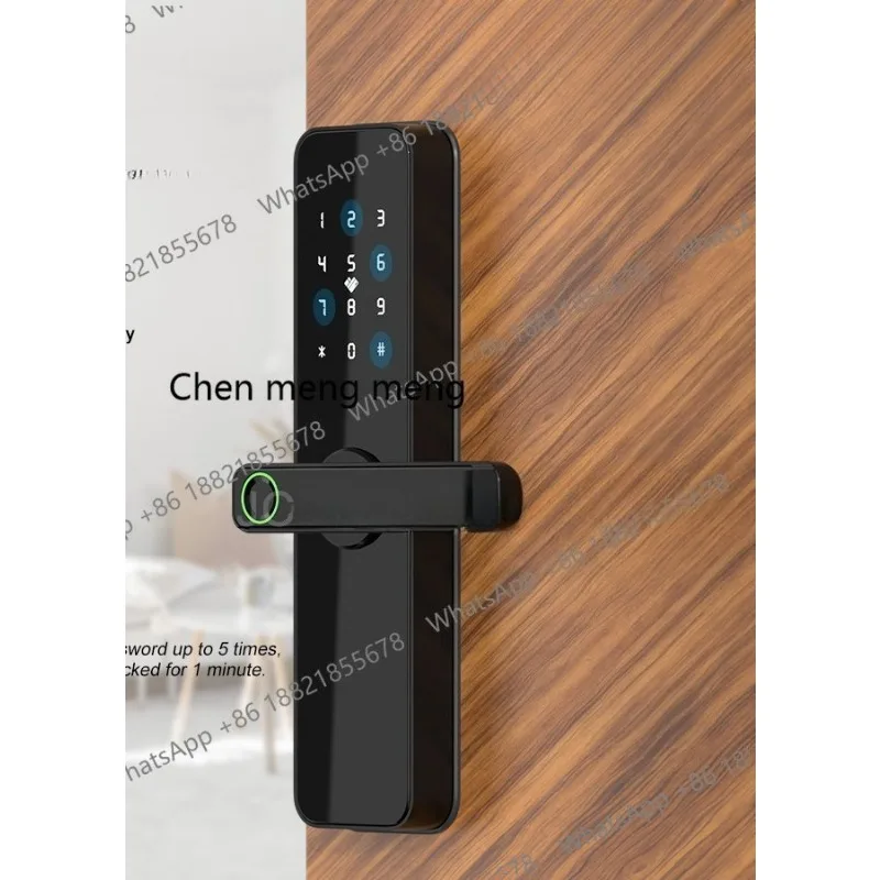 

Cerradura Inteligente Biometric Smart Lock Keyless TTlock Bluetooth Electronic Smart Door Lock for Apartments
