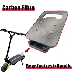 Carbon Fibre Rear Footrest Rear Pedal Bracket Handle Bar For Dualtron Scooter Thunder Achilleus Ultra Victor