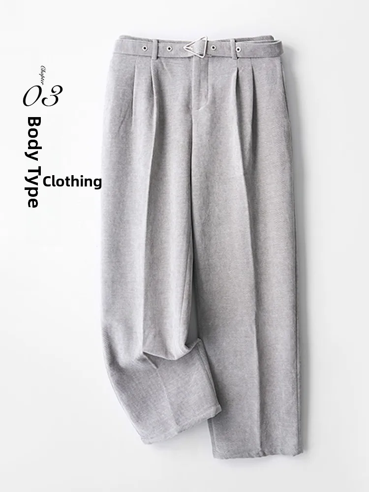 

Мужские вельветовые брюки прямого кроя с эластичным поясом, широкие повседневные брюки, свободные брюки-костюм, длинные брюки из смесового полиэстера