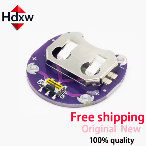 10-100pcs LilyPad Coin Cell Battery Holder CR2032 Battery Mount Module