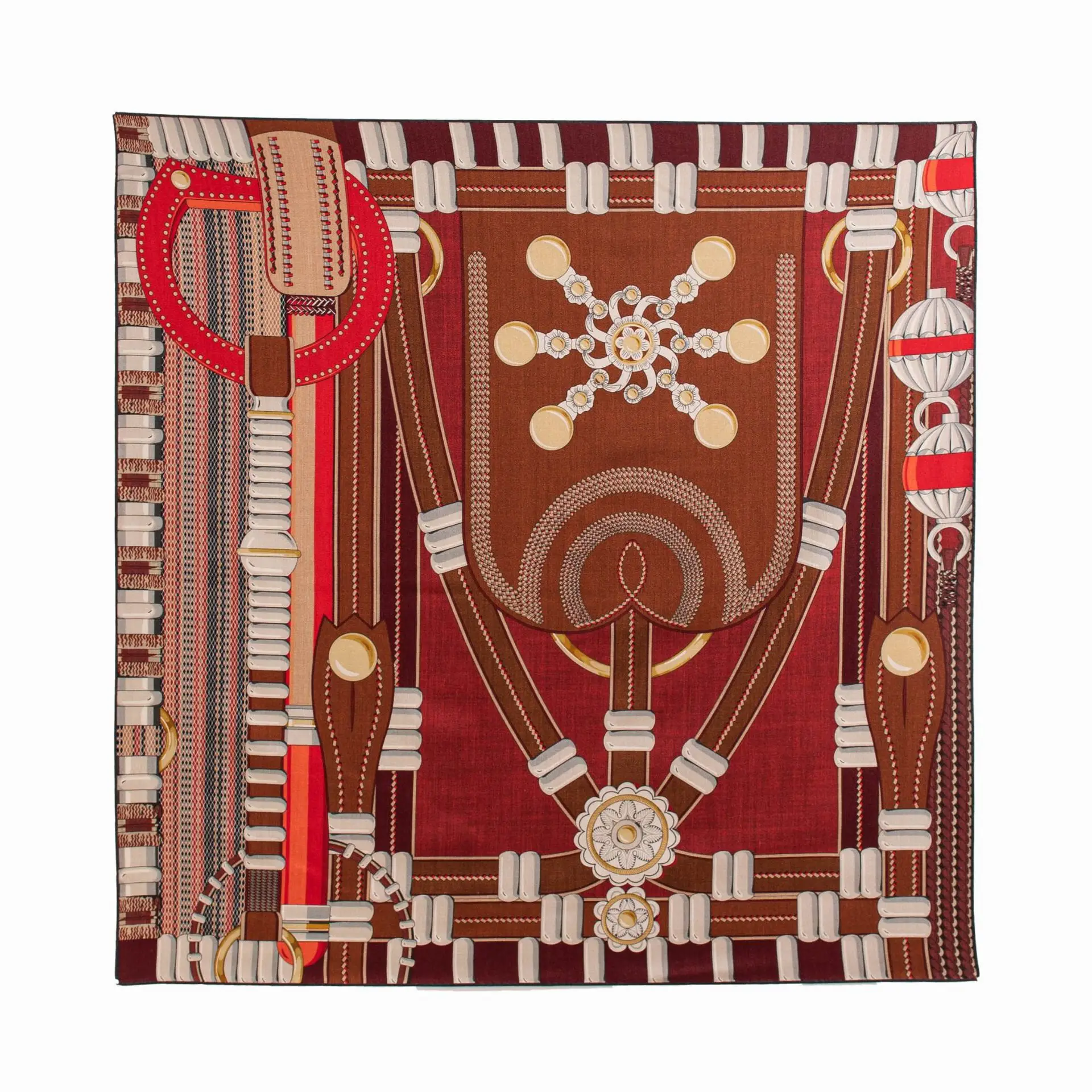 2026 New Versatile Temperament Wool Scarf Reversible Print Warm Fashion Scarf Shawl