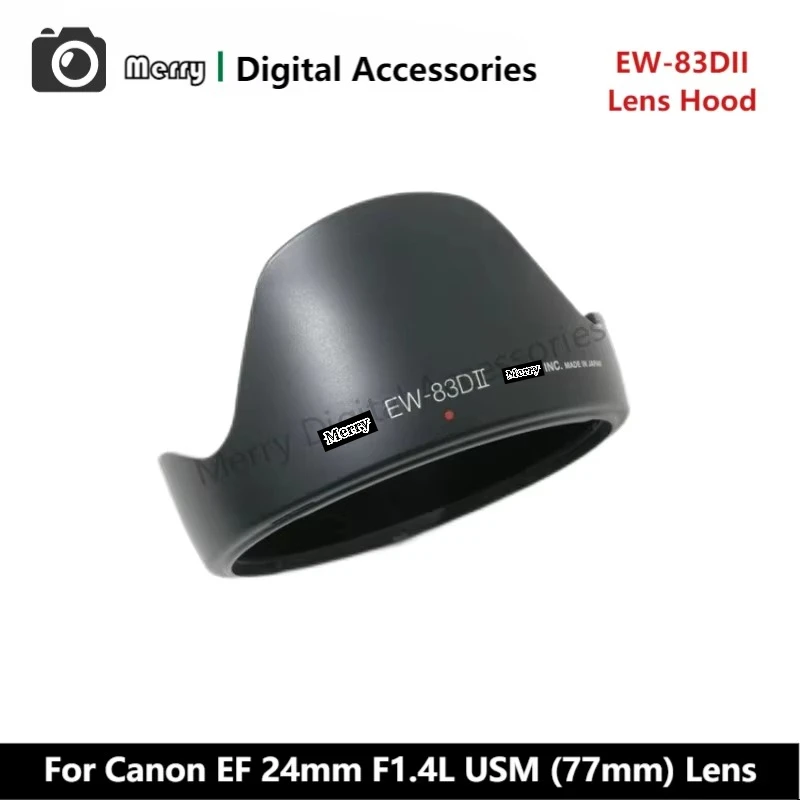 

New Original Genuine Front Lens Hood EW-83DII For Canon EF 24mm F1.4L USM (77mm) Camera Lens EF24