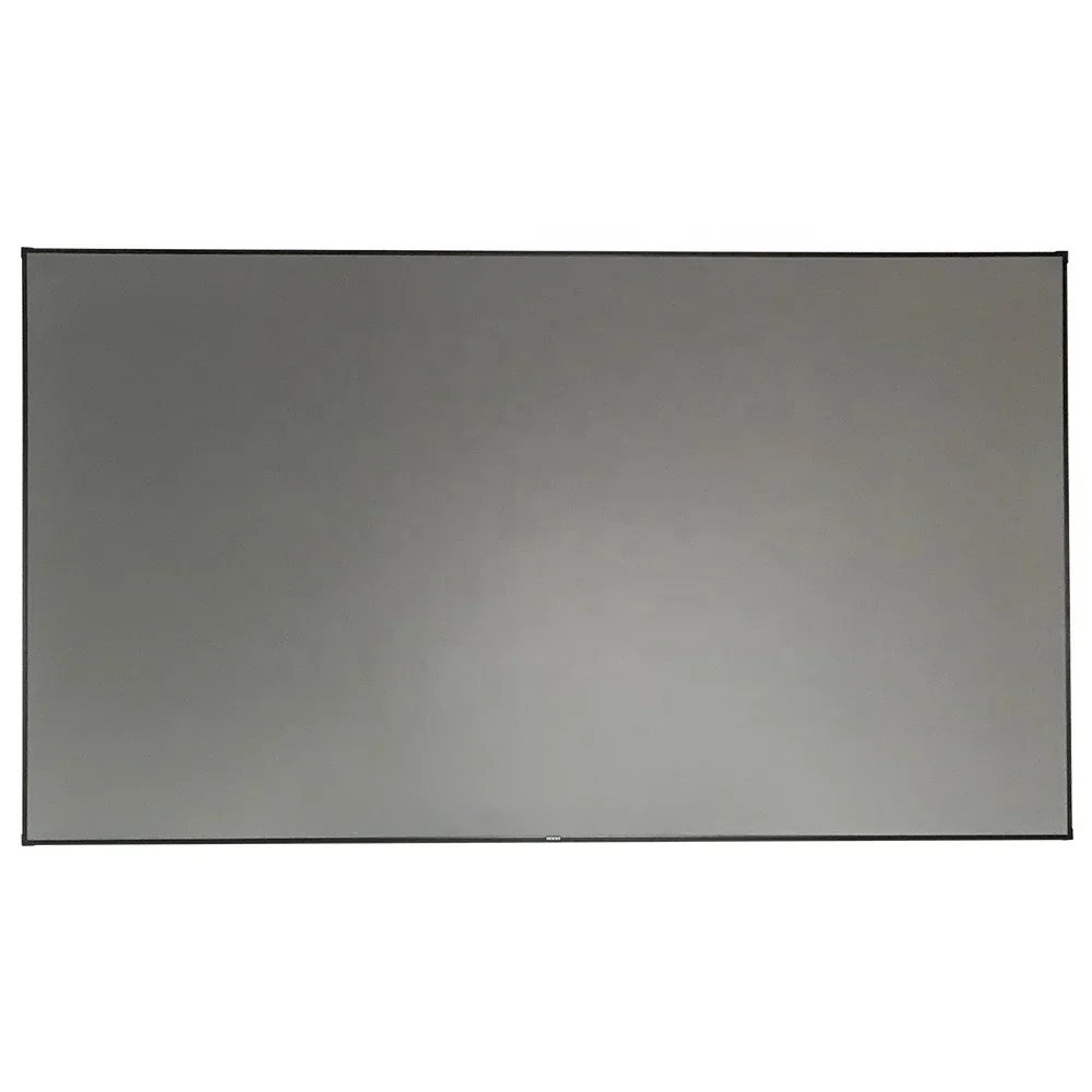 

100 Inch Ultra Short Throw Anti-light Projection Screen Ust Alr Fixed Frame Projector Screen