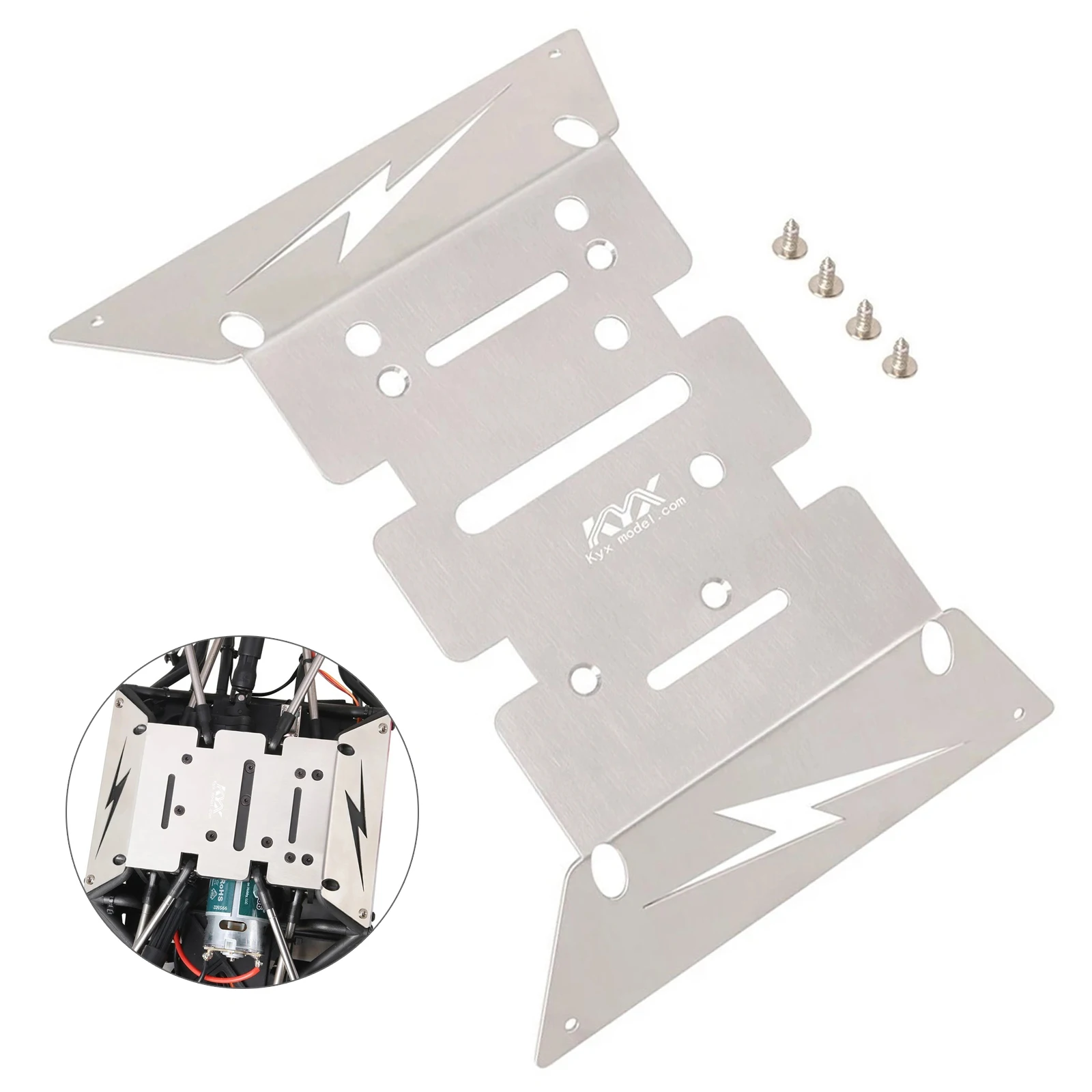 RC 1/8 محوري AXP8 Gilamon ترقية لوحة التزلج المركزية المصنوعة من الفولاذ المقاوم للصدأ