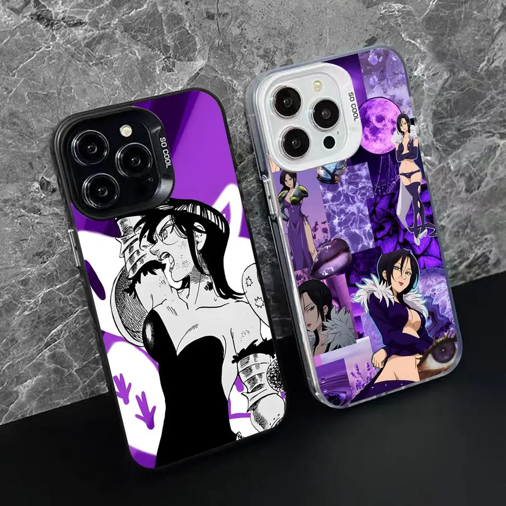 Seven Deadly Sins Merlin Phone Case for iPhone 18 17 16 15 14 13 12 11 X XR XS Air Pro Max Plus Black Colorful Silver Cover - view 2