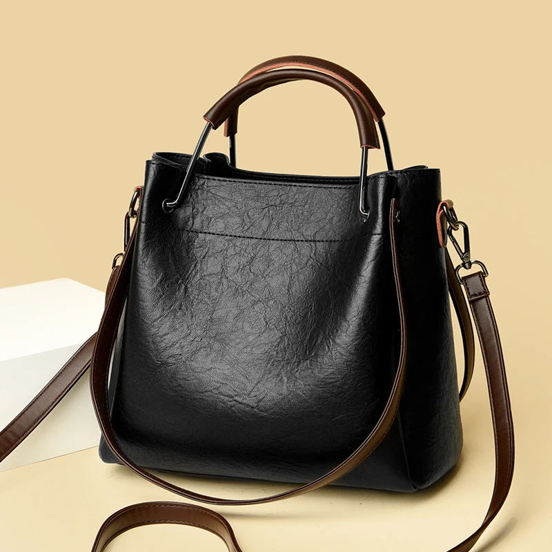 

Handbag for Women2026New bucket bag, versatile for commuting, large capacity shoulder and crossbody bag