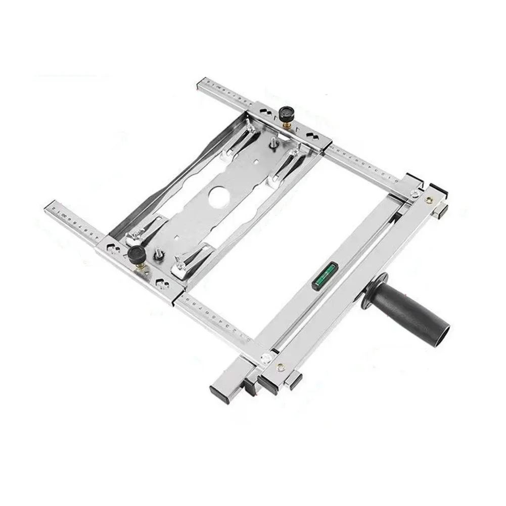 1pc Electric Woodworking Circular Saw Cutting Board Tool Edge Guide Positioning DIY Steel 92*75*49*44*38.5 Cm Power Tool Parts