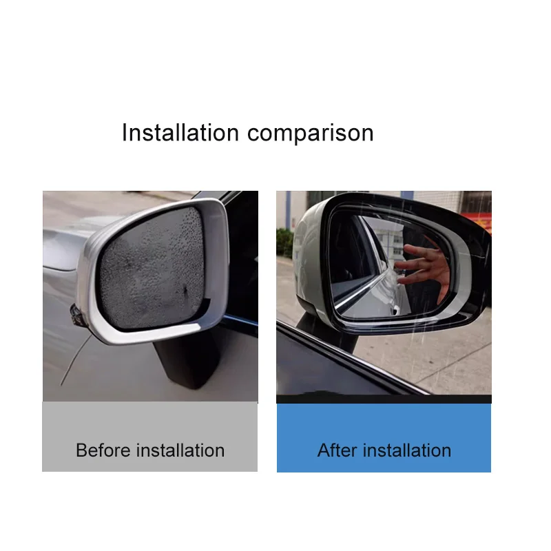 For Volvo Rearview Mirror Electroplated Rainbow Barometer Rearview Mirror Decorative Box XC60 V90 XC40