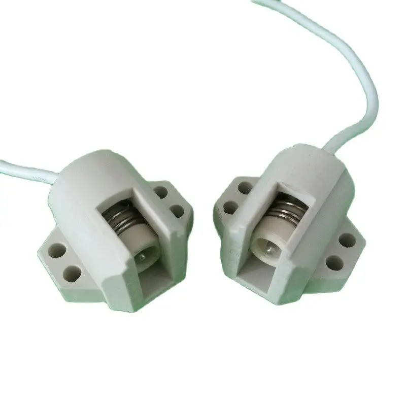 5 pairs R7S ceramic Led lamp holder High quality R7S Halogen Double ended Socket