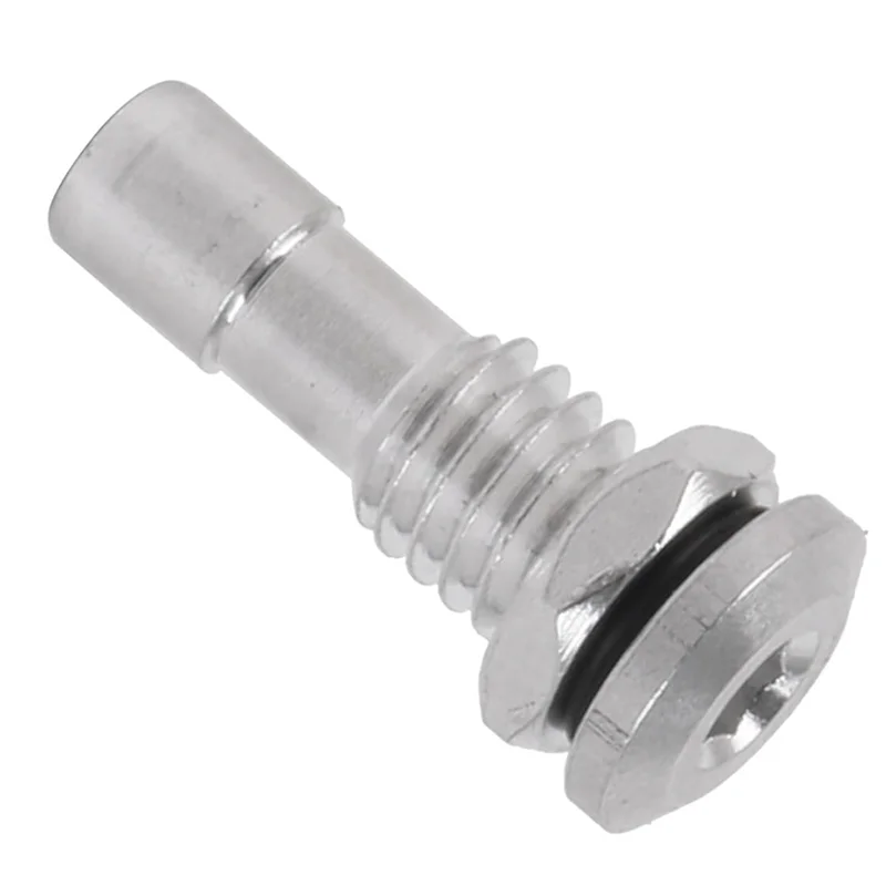 ABMF-4 قطعة الألومنيوم RC قارب منافذ المياه الموضوع مع O-حلقة مسامير لقارب RC لتبريد المحرك M6