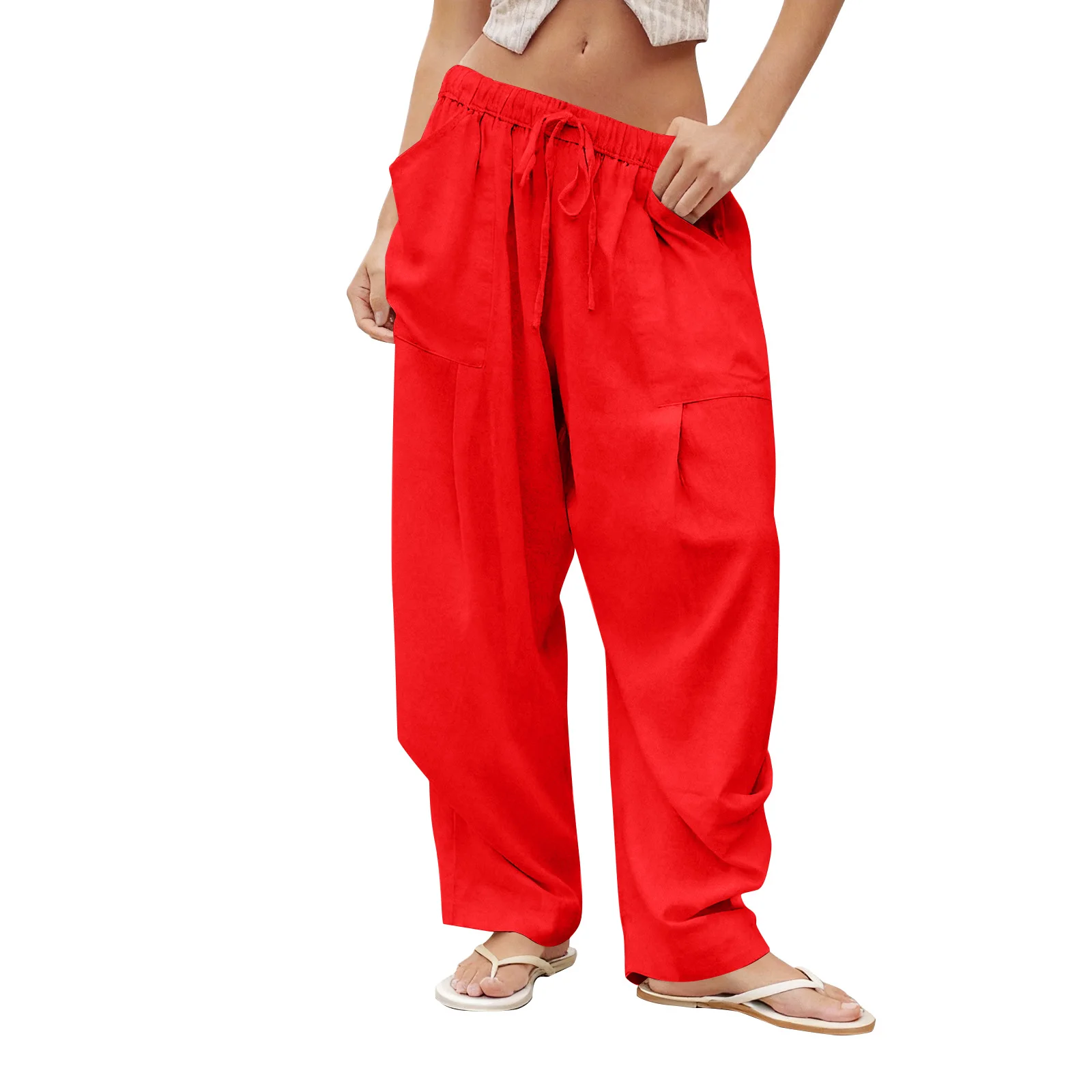 レディース ルーズフィット ワイドレッグ スポーツパンツ スリムパンツ レディースパンツとズボン 女性用スリムパンツ カジュアル Y2k パンツ