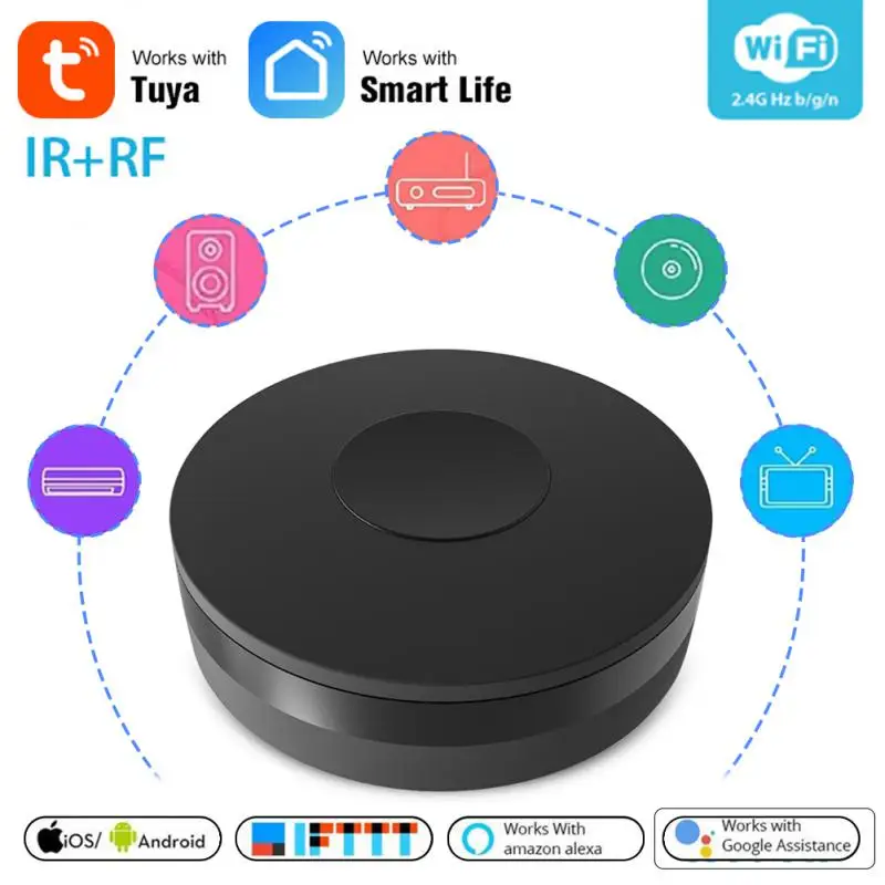 Xiaomi Smart WiFi IR Remote Control Hub WiFiFor Alexa Google Air Conditioner TV Wireless Infrared Universal Remote Controller