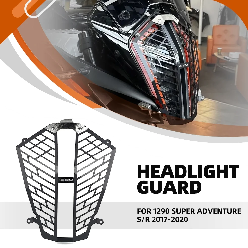 

1290Super Adventure Headlight Protector Grille Guard Cover Protection Grill For 1290 Super Adventure S R 2017 2018 2019 2020