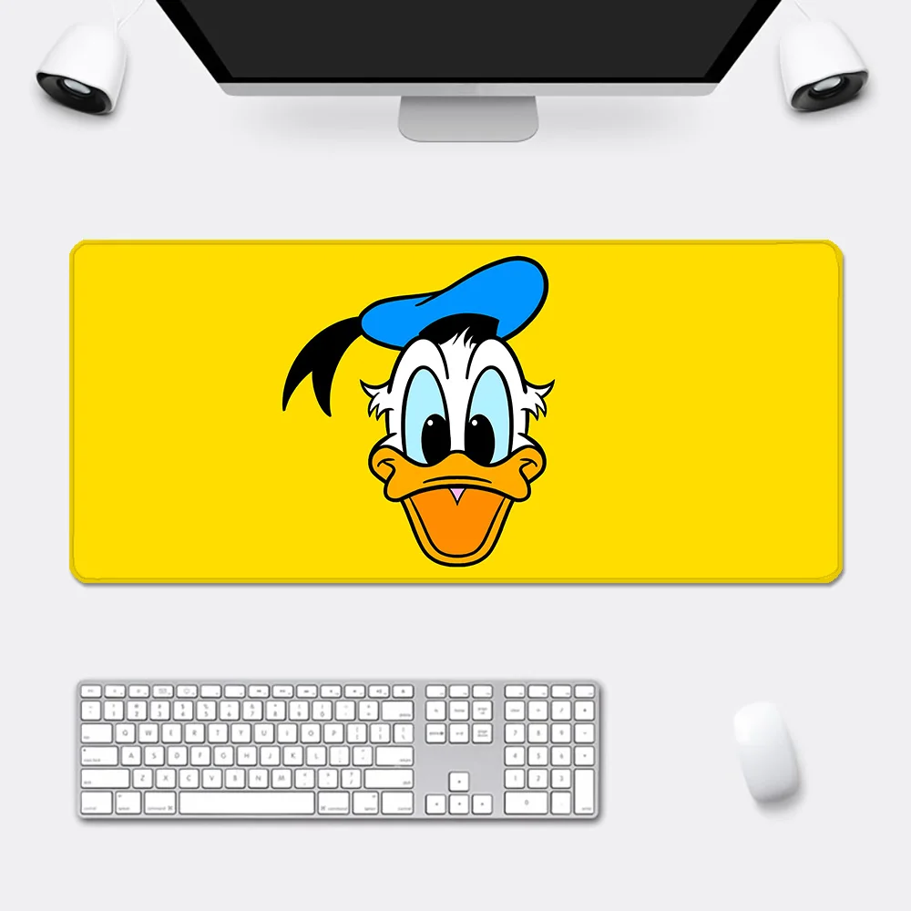 Cartoon Donald Duck Daisy Ducks Couple Mousepad HD Printing Computer Gamers Locking Edge Non-slip Mouse Pad Keyboard PC Desk Pad