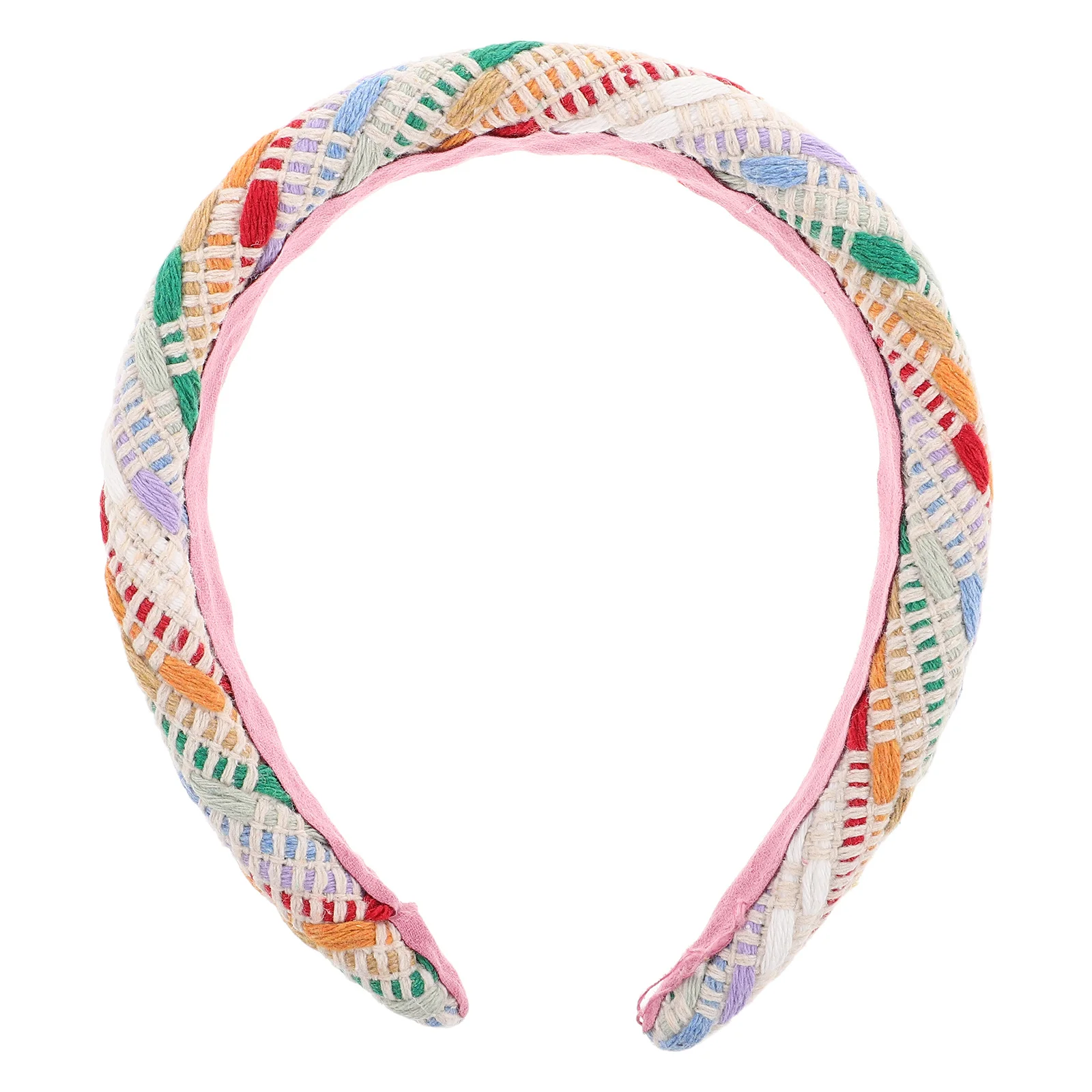 

Colorful Knitted Headband for Women Soft Yarn High Crown Comfortable Accessory Daily Use Knitted Headband