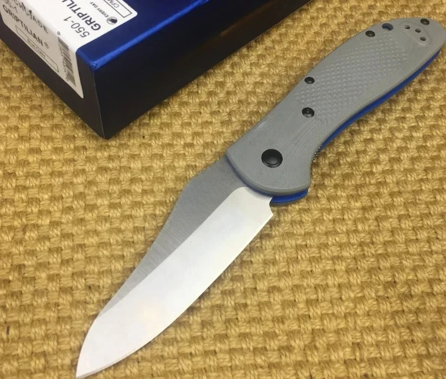 

BM550 551 555 556 Griptilian Folding Knife Outdoor Camping Hunting Pocket Tactical Self-defense EDC Tool KNIVES