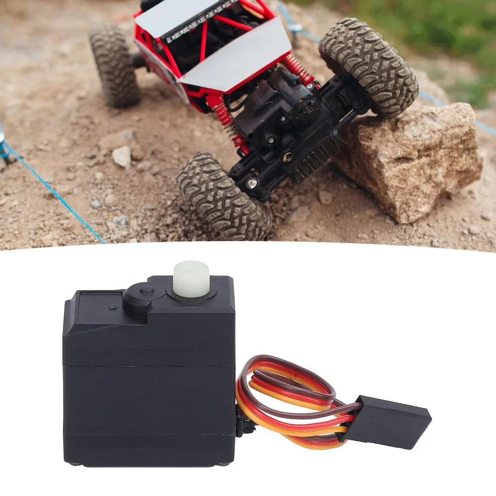 17G Digital Servo 3 Line High Torsion Steering Servo High Speed High Torque Servo for SCY 16101PRO/16102PRO/16201PRO 1/16 RC Car