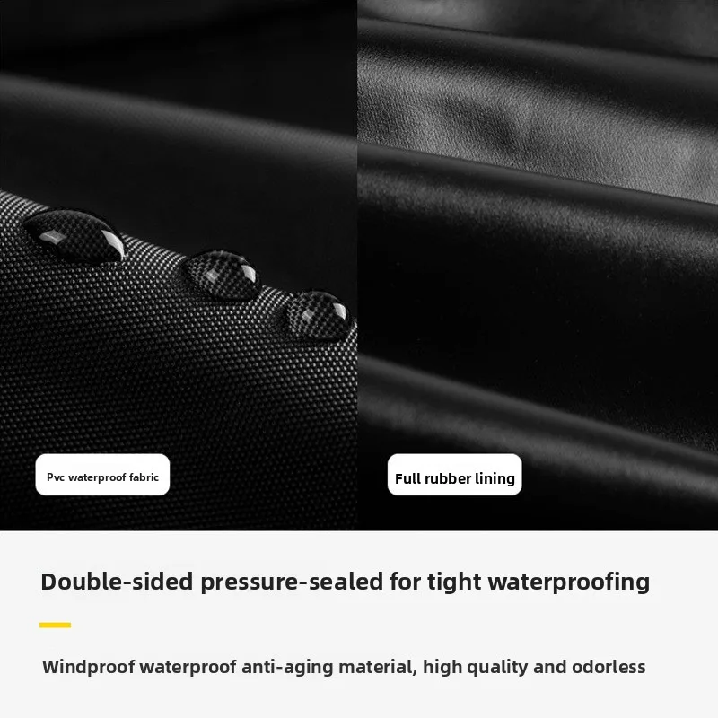 Motorcycle Shoe Covers Thickened Anti Slip Abrasion Resistant Rain Boots Outdoor Cycling High Top Rain Boot Cover Shoe Cover 3