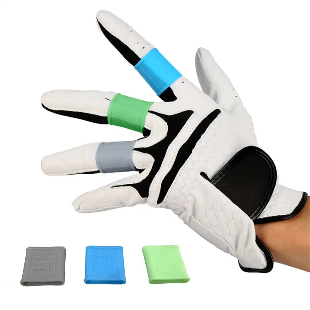 10Pcs Golf Finger Support Glove Protective Cover Safety And Performance for Protection Silicone Simple To Carry