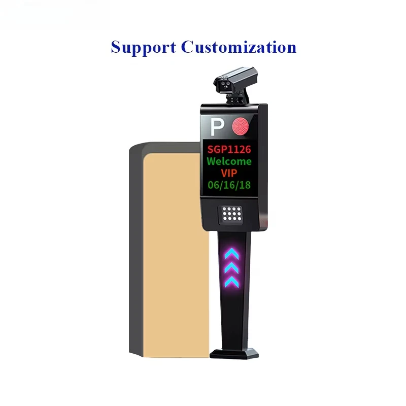 Automatic Vehicle License Plate Recognition Parking System      Parking Payment Machine Control Access Entrance Gate